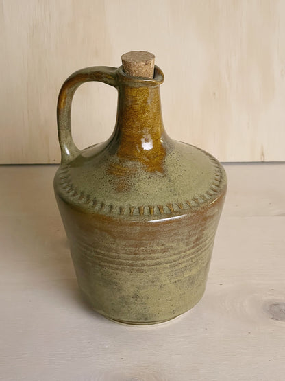 Oil Bottle in Olive