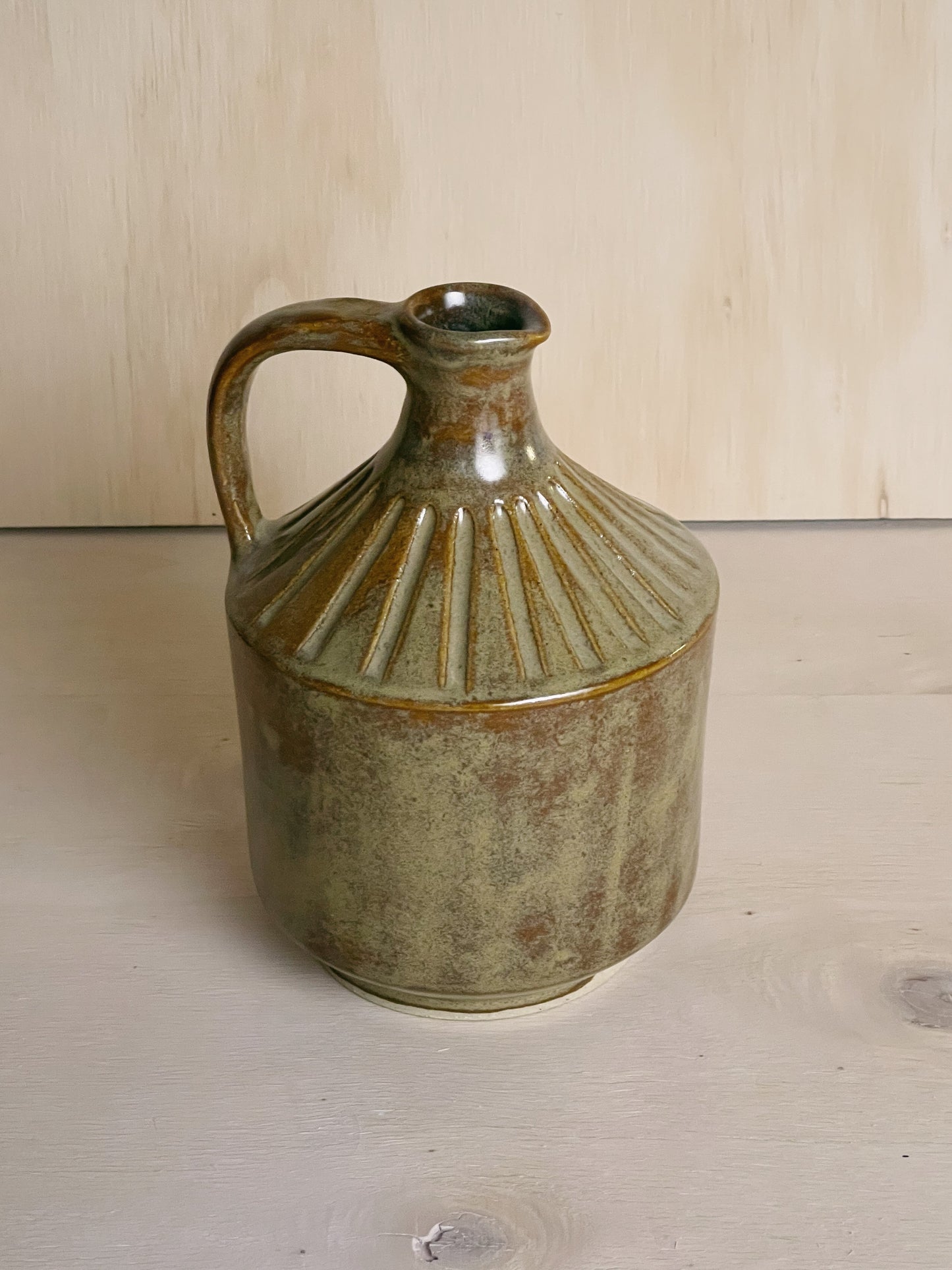 Oil Bottle in Olive