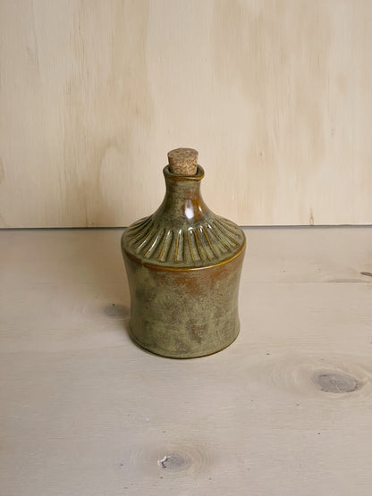 Oil Bottle in Olive